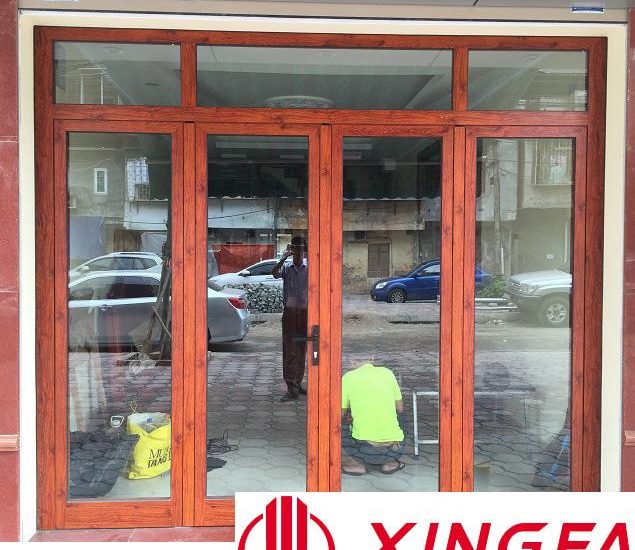 Cửa 4 Cánh Nhôm XingFa Hệ 55