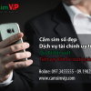 Dịch vụ Cầm Sim Đẹp tại Hà Nội giải ngân trong 10 phút