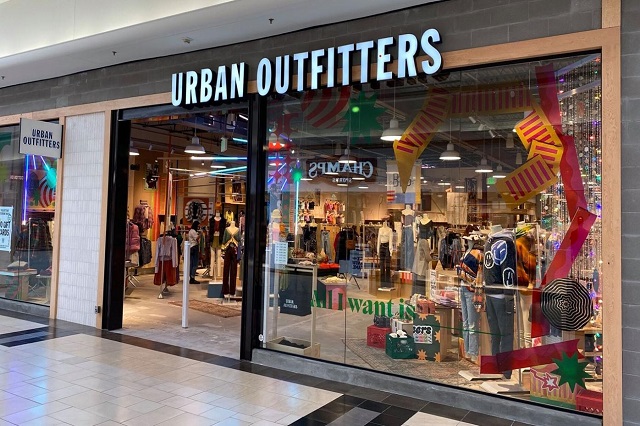 Urban Outfitters là một trong những địa điểm mua sắm đa dạng ở Norfolk