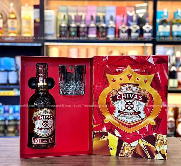 Rượu Chivas 12 Năm Hộp Quà Tết Ất Tỵ 2025