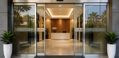 Kinh nghiệm lựa chọn cửa tự động cho văn phòng, showroom và siêu thị